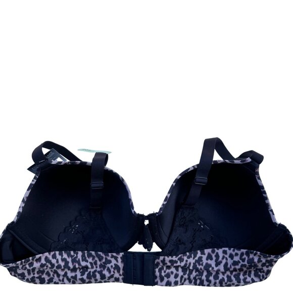 Maidenform 36C T-Shirt Bra SmartZone Cups & Convertible Straps Leopard Print New - Picture 11 of 16